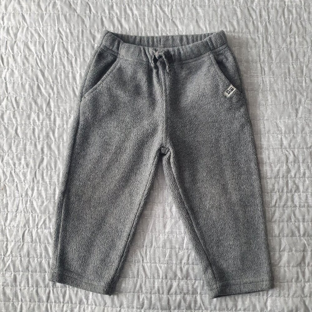 Carter's Grey Fleece Joggers Sweatpants Size 18 Months